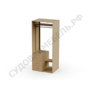 ШКАФ ДЛЯ ПЛАТЬЯ И БЕЛЬЯ